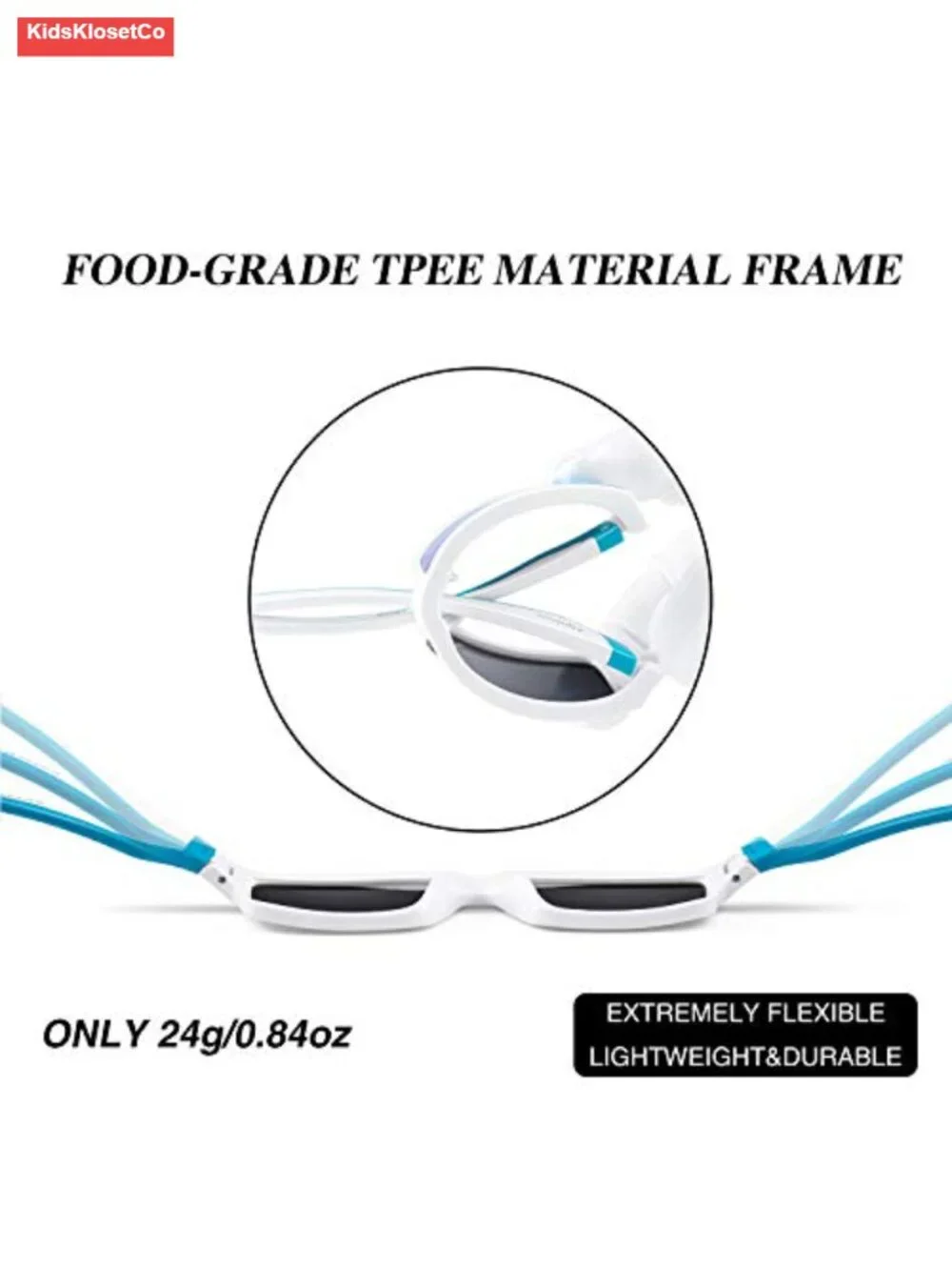 Kids Polarized Sunglasses TPEE Frame Sports Baseball Running Age 6-12